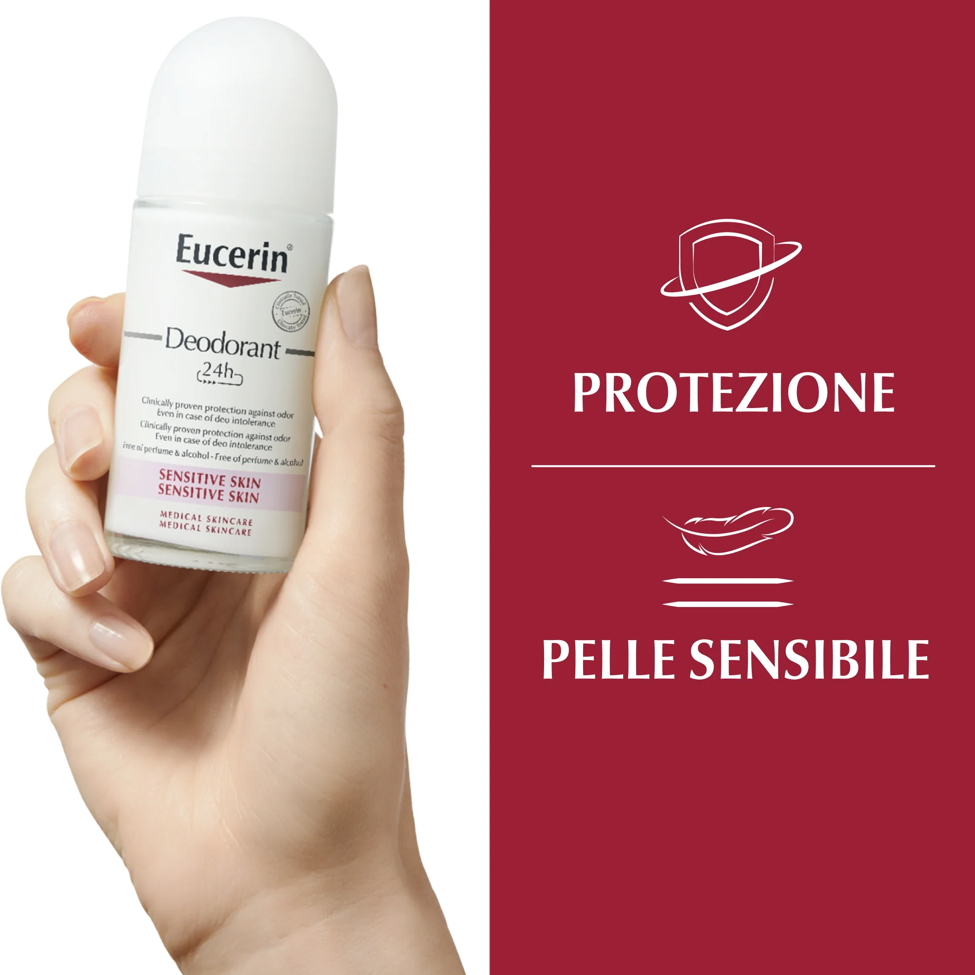 Deodoranti & Antitraspiranti 24h Roll-on Pelli Sensibili - Deodorante Roll-on