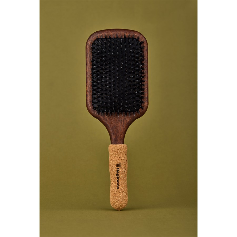 Brosse plate et en forme de palette Regincós, brosse en nylon, 13 rangées - 1 pièce