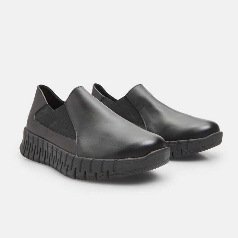 Damskie skórzane buty bez sznurówek