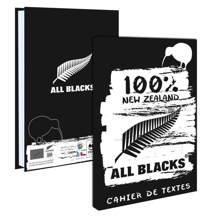Cahier de texte  - Collection officielle All Blacks