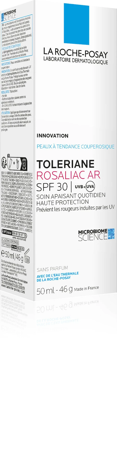 Toleriane Rosaliac AR SPF30 50 ml - La Roche-Posay