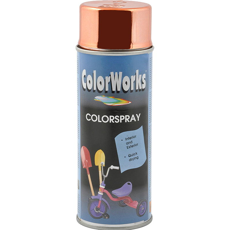 ColorWorks Sprayfärg 400ml Koppar Krom Effekt Colorwork