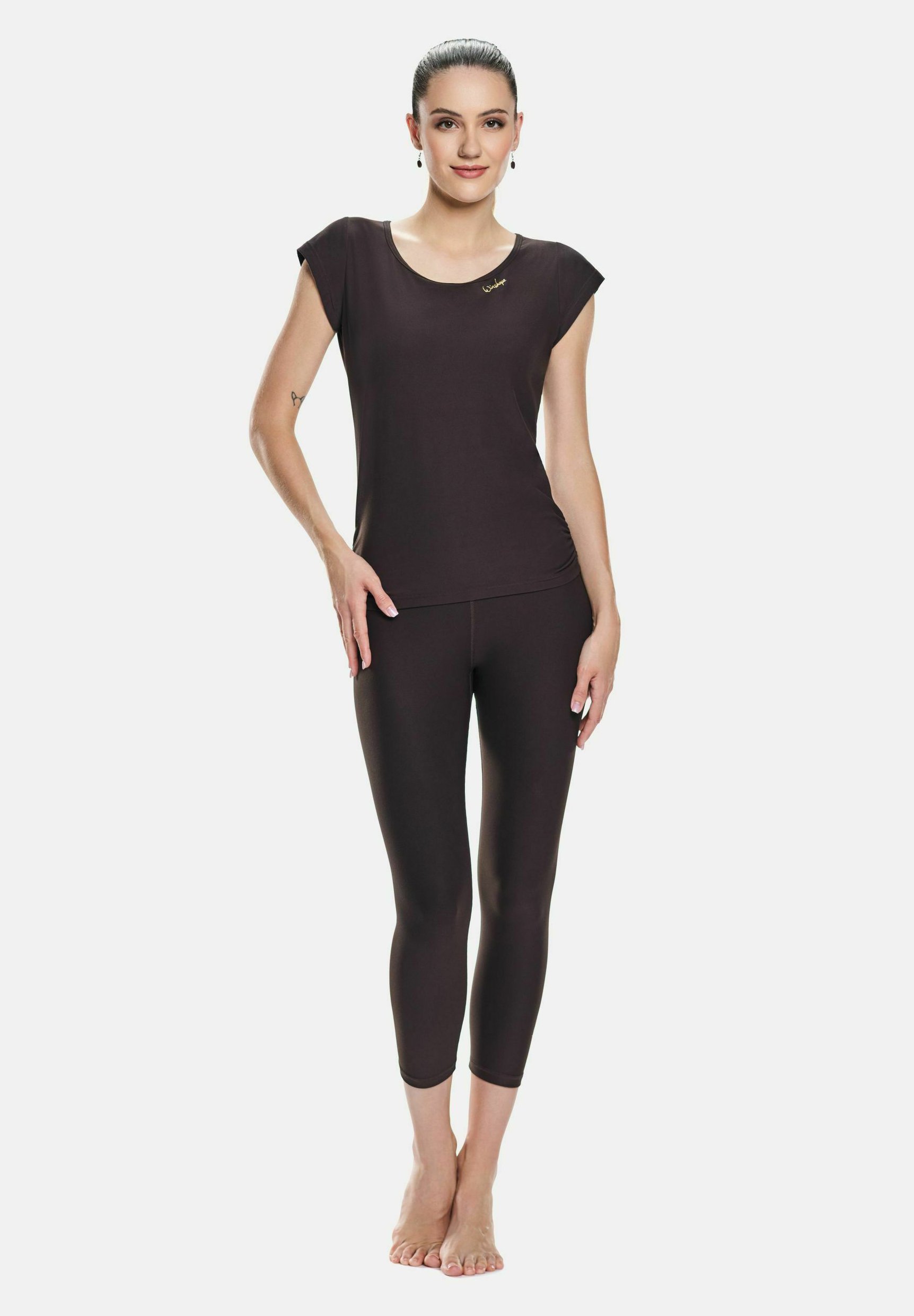 WINSHAPE FUNCTIONAL LIGHT AND SOFT - Sportovní tričko - black