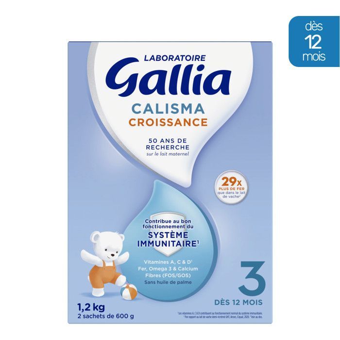 Vokseæske 3 (1,2 kg) - Calisma Fra 12 Måneder