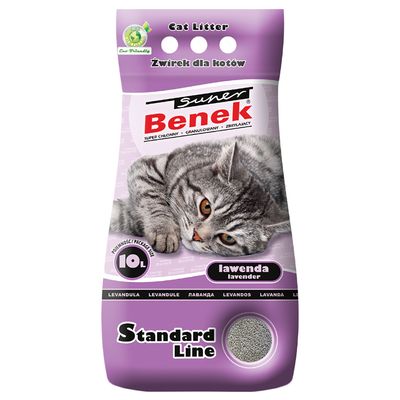 Żwirek dla kotów Super Spotted Lavender