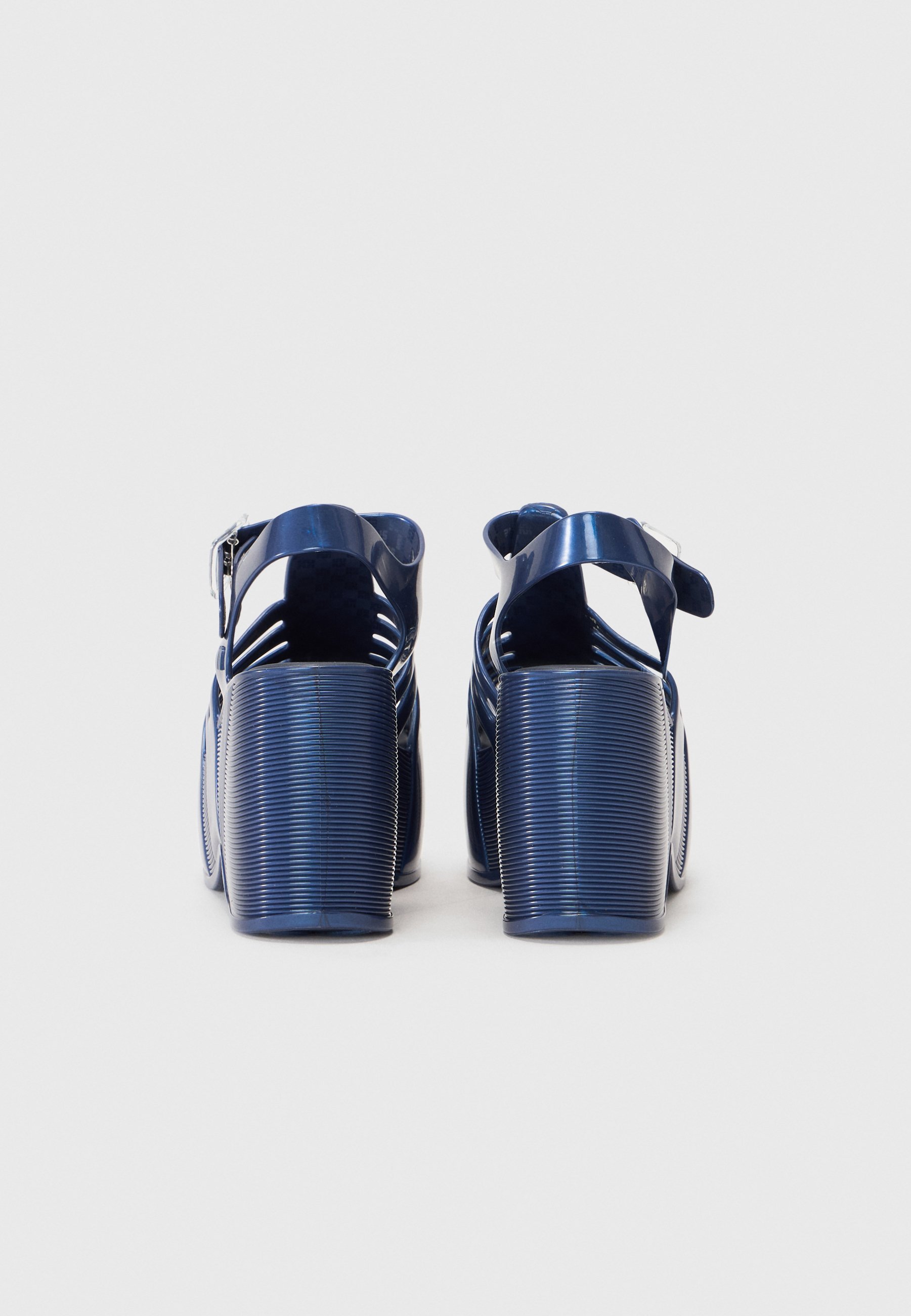 Melissa STATION 79 II - Sandales compensées - bleu perle