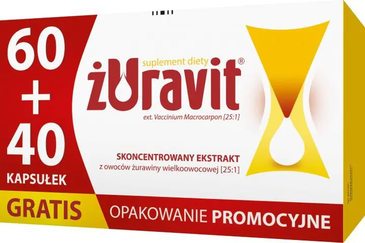Żuravit, Kapsułki