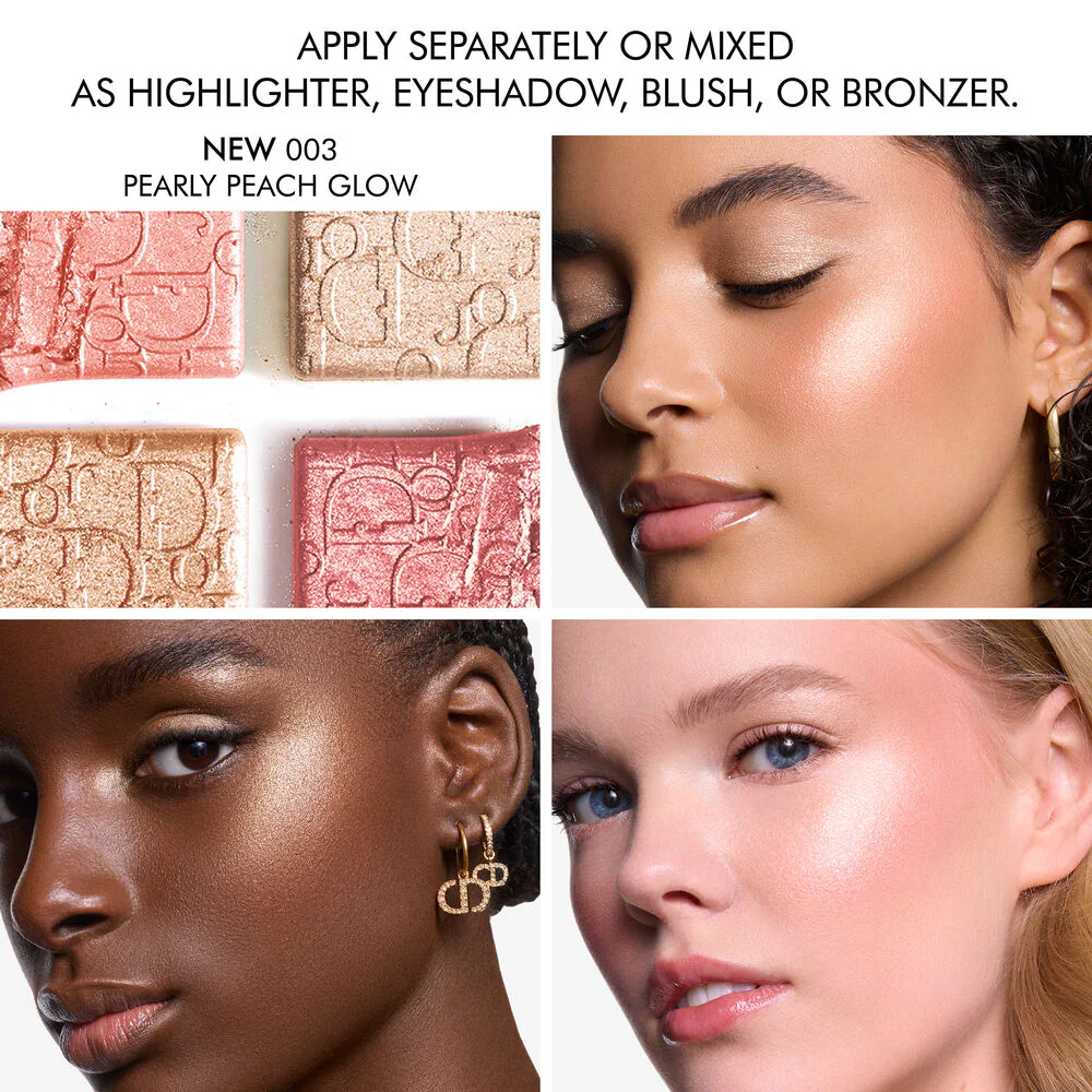 Blush Dior Backstage Glow Maximizer Palette - Palette viso, Sublimatori e Illuminanti, Fard compatto