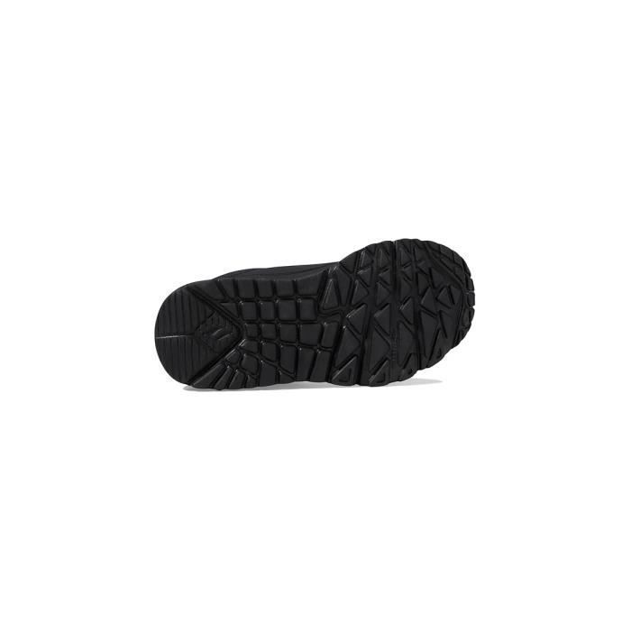 Tênis Infantil - SKECHERS - Uno-Lite 314067L BKGD - Preto - Com Cadarço - Cabedal Sintético