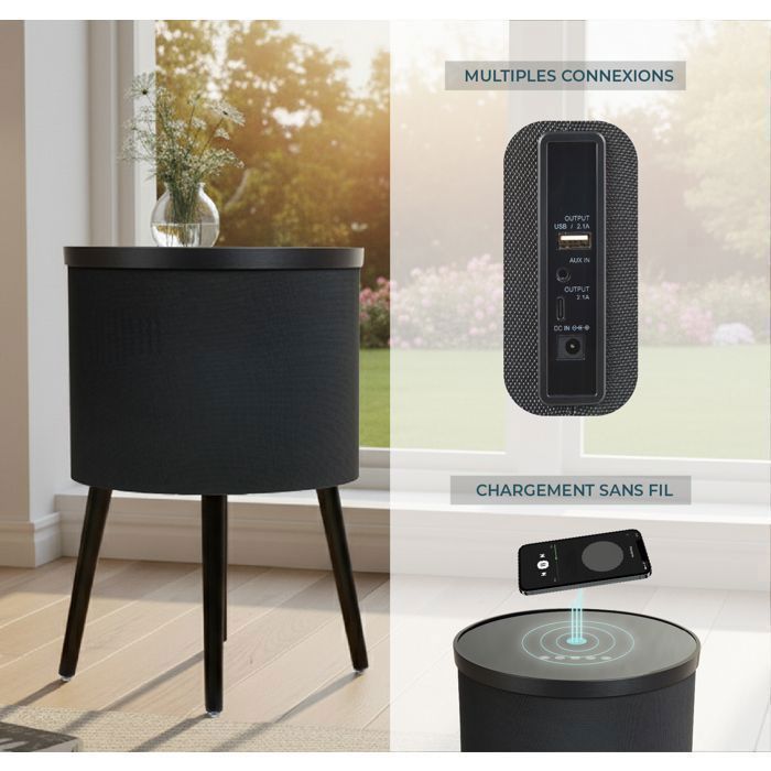 Altoparlante con subwoofer, 65 W, connessione wireless 5.1, ricarica per dispositivi mobili, TWS, Fenix