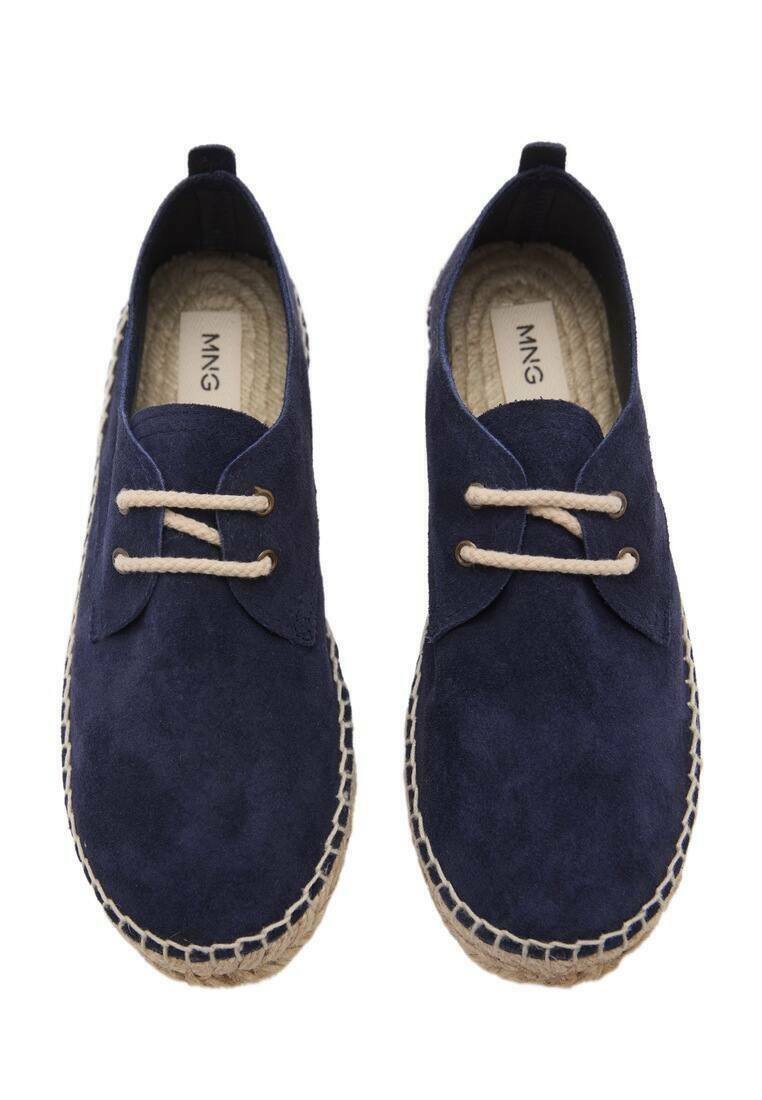 Espadrilles Mango Kids - bleu foncé