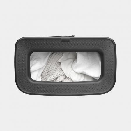 BRABANTIA Corbeille à linge Bo, 60 litres - Blanc
