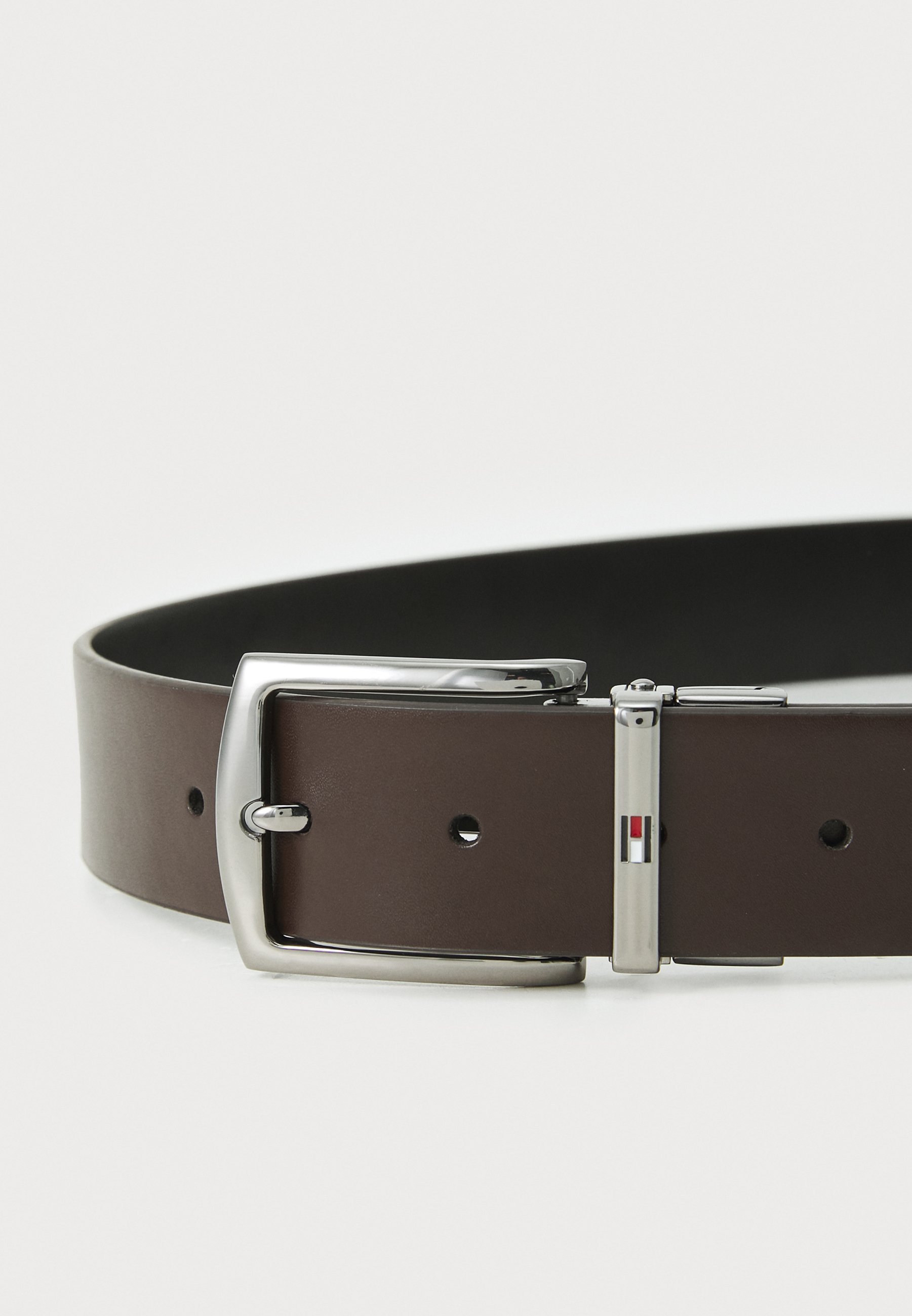 Tommy Hilfiger DENTON - Riem - bruin/achterkant