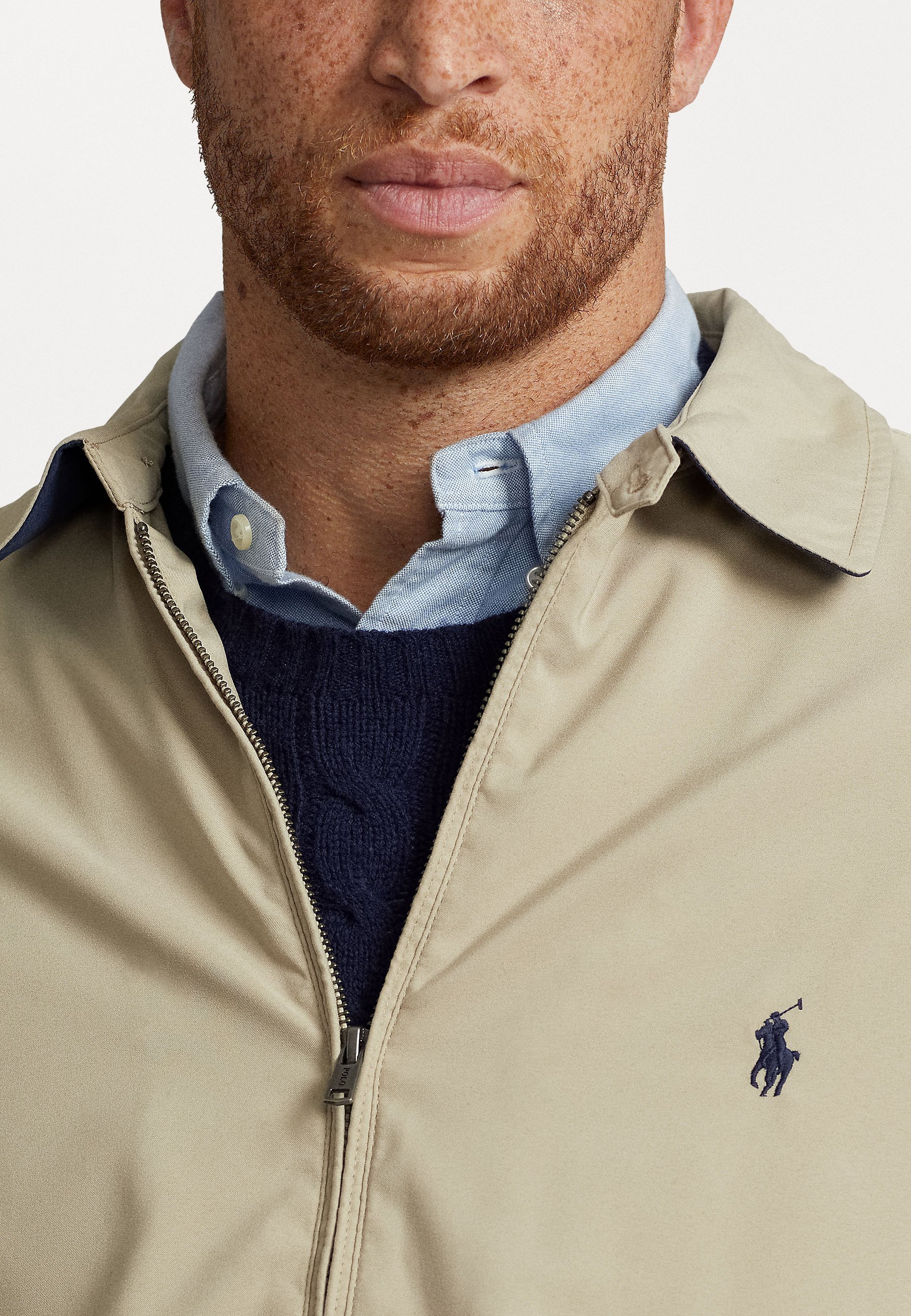 Giacca Polo Ralph Lauren Big & Tall BI SWING JACKET - Giacca estiva - color kaki