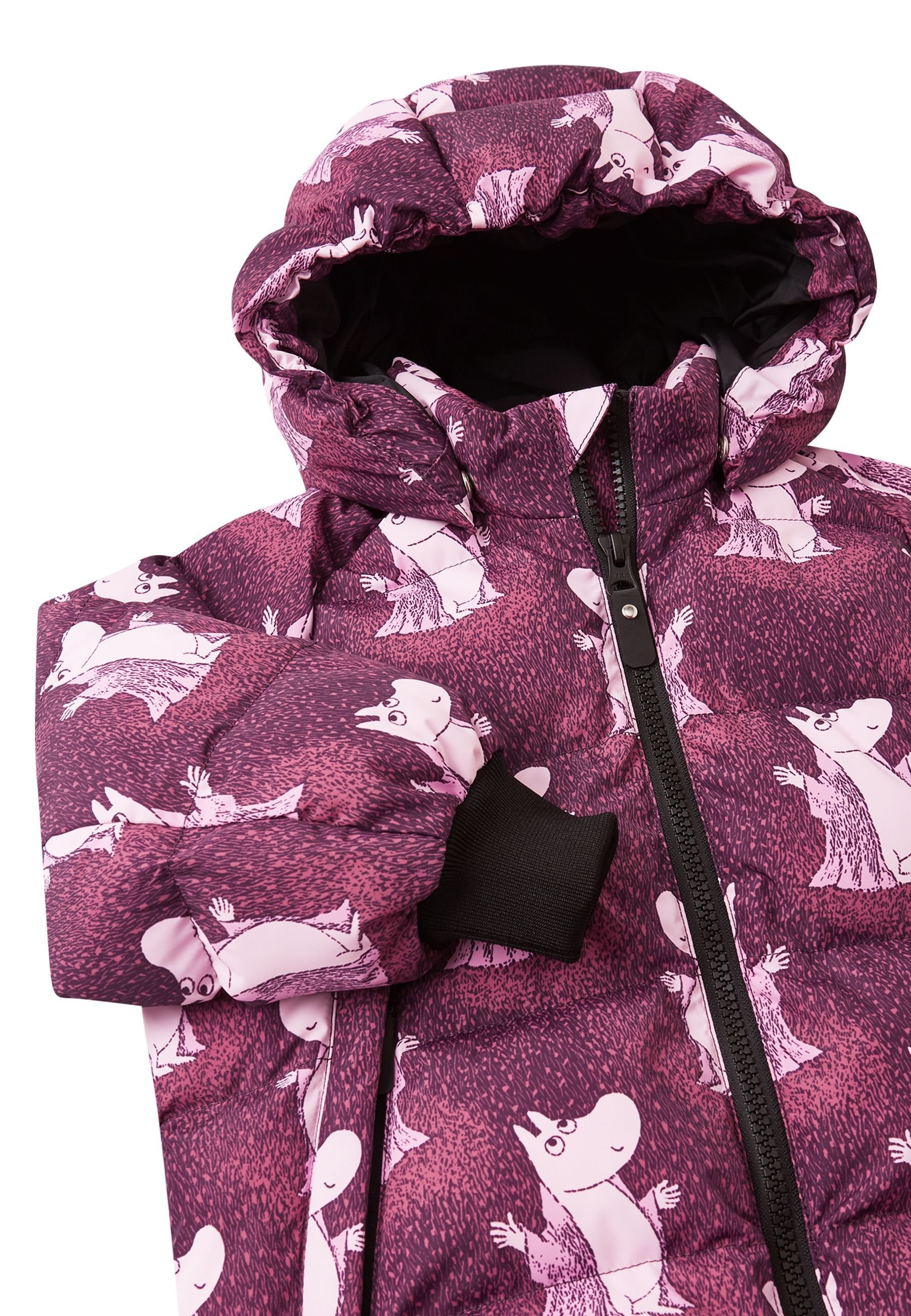 Reima MOOMIN LYKTA UNISEX - Giacca invernale - viola intenso