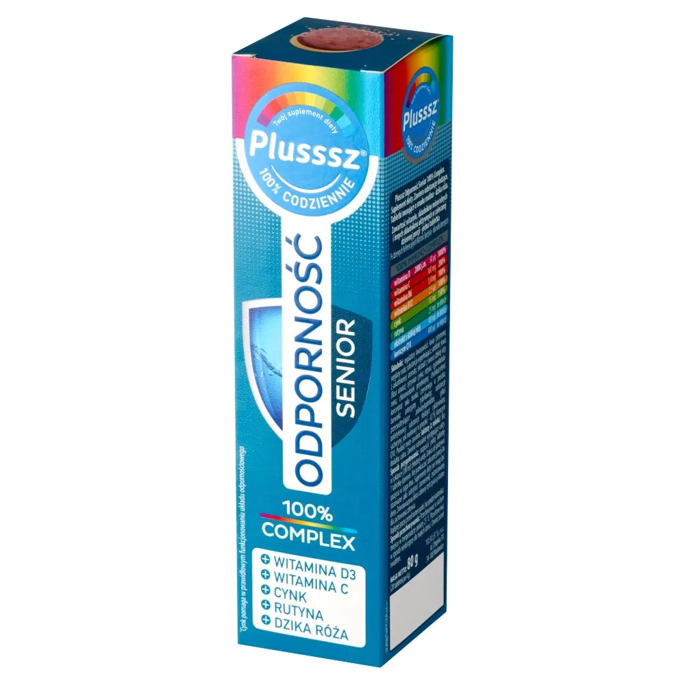Plusssz Odporność Senior 100% Complex tabletki musujące