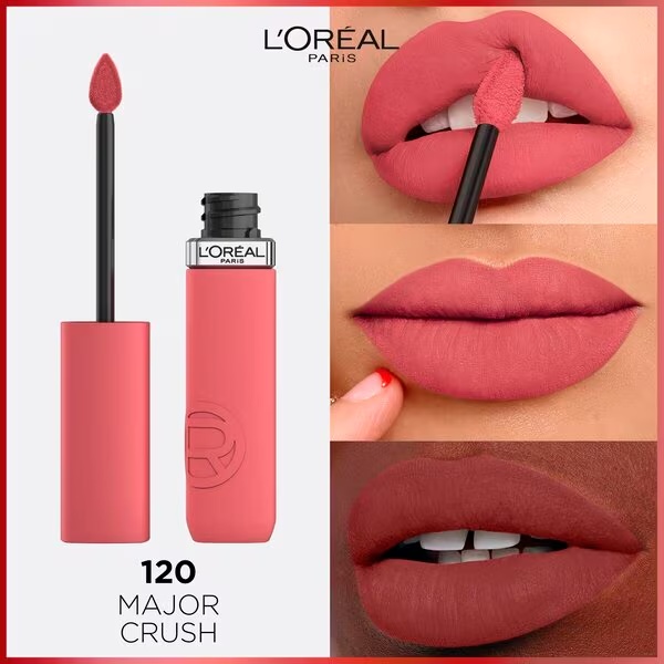 L'Oréal Paris Infaillible Matte Resistance ruž za usne 120 Major Crush 5 ml