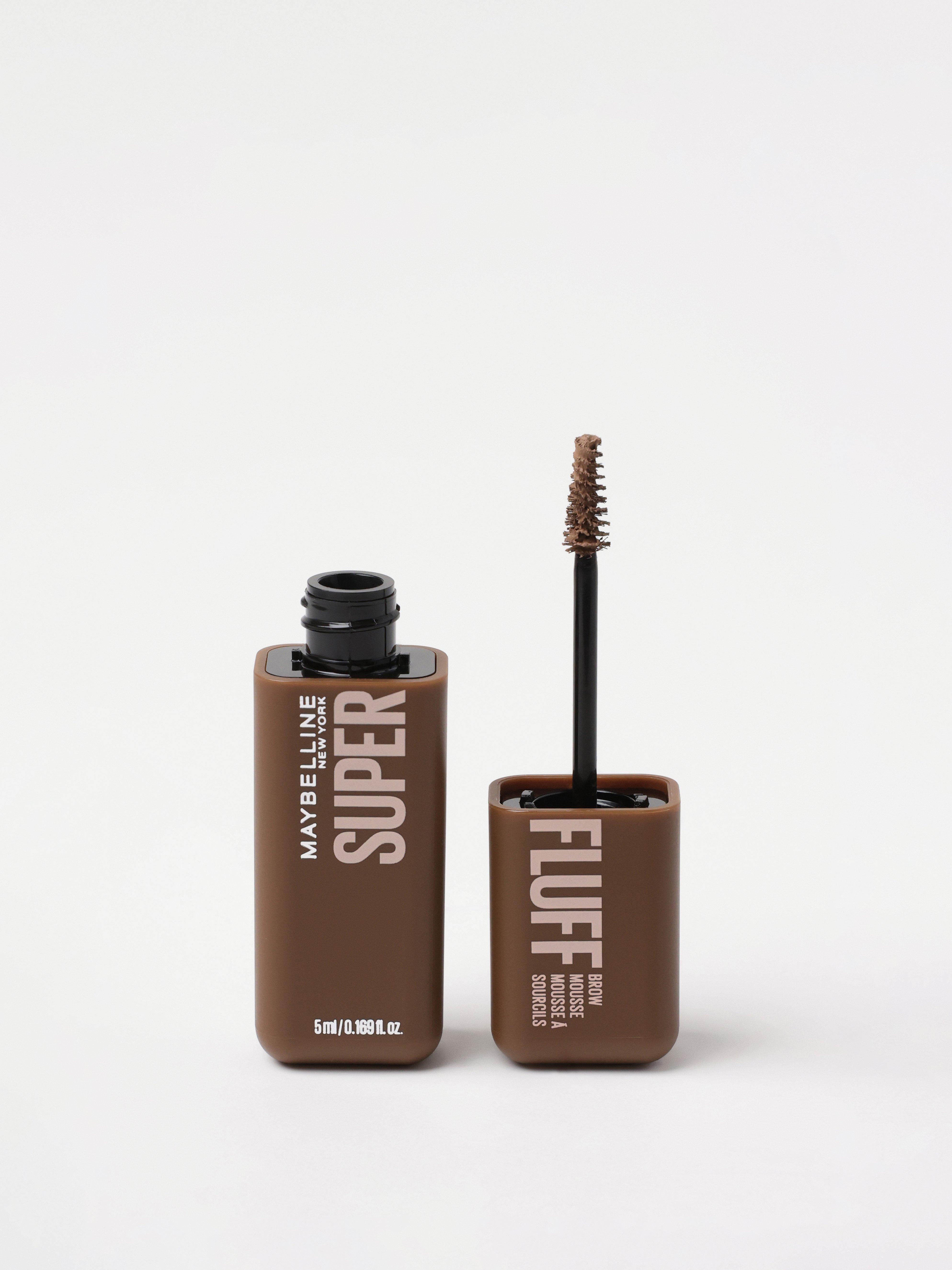 Mousse para sobrancelhas Maybelline Super Fluff 255 Castanho Suave