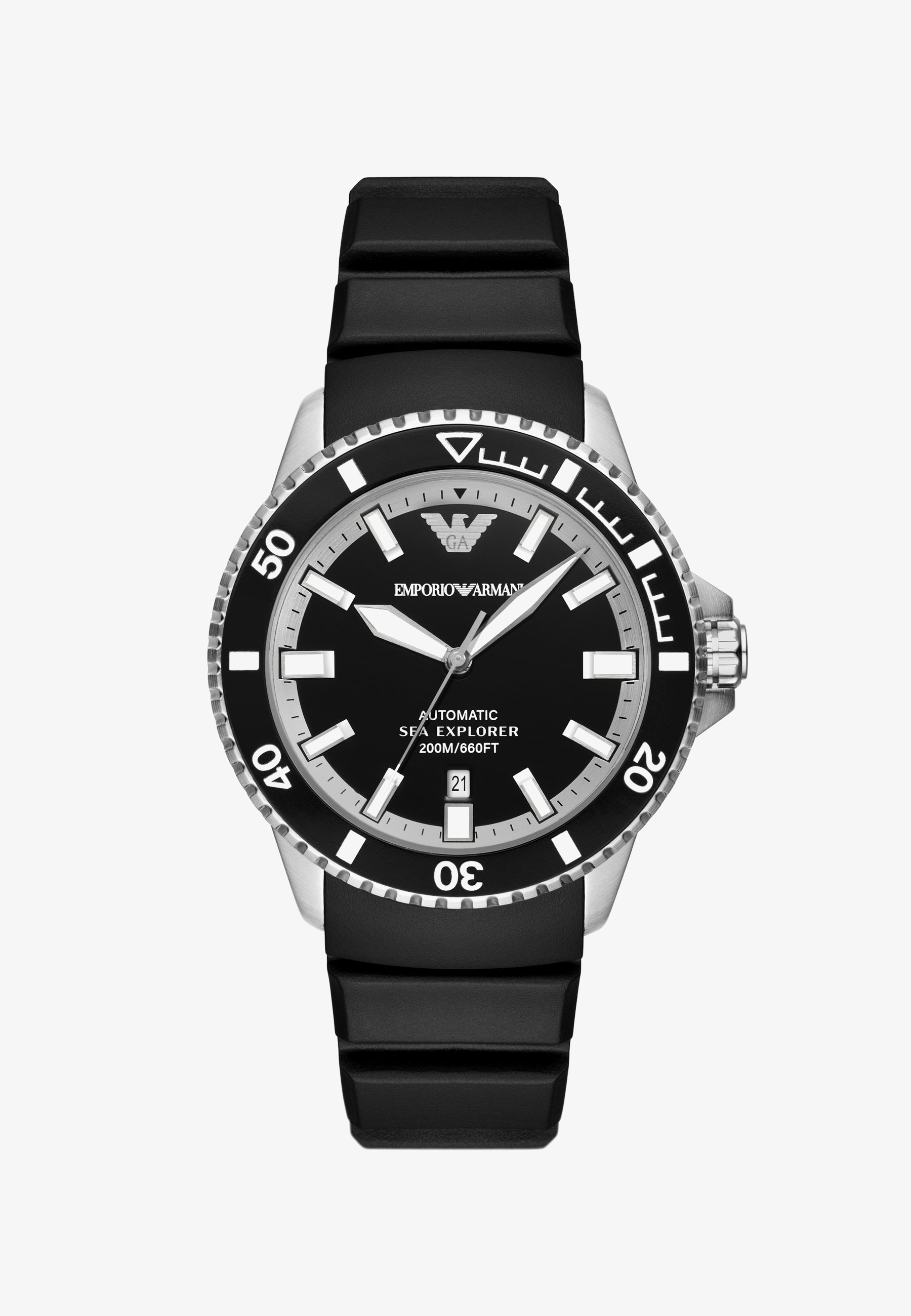Emporio Armani SEA EXPLORER - Horloge - zilverkleurig
