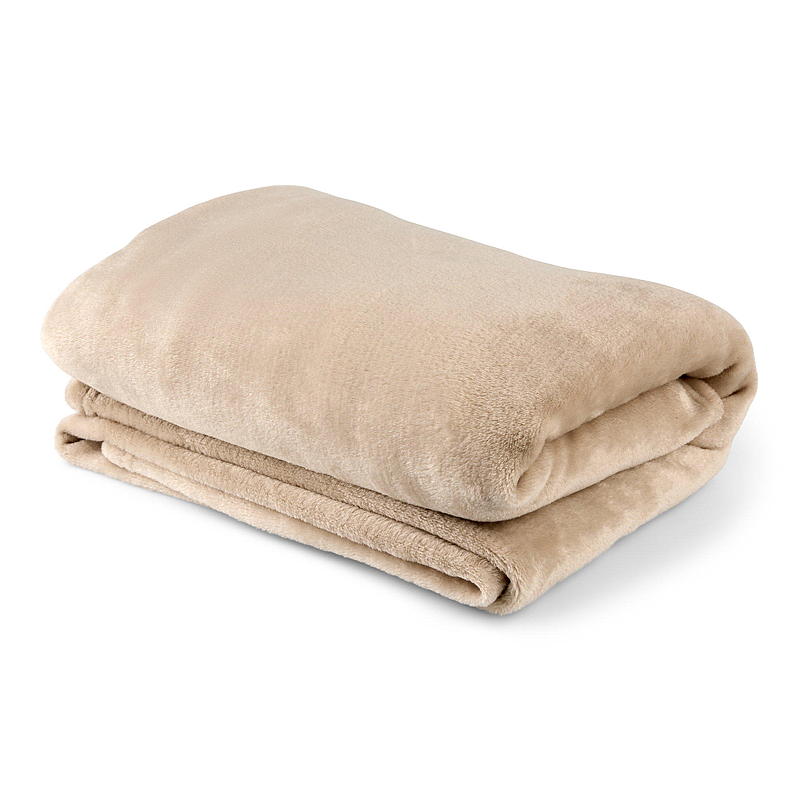 Hemmatta 130x160 cm flanell beige