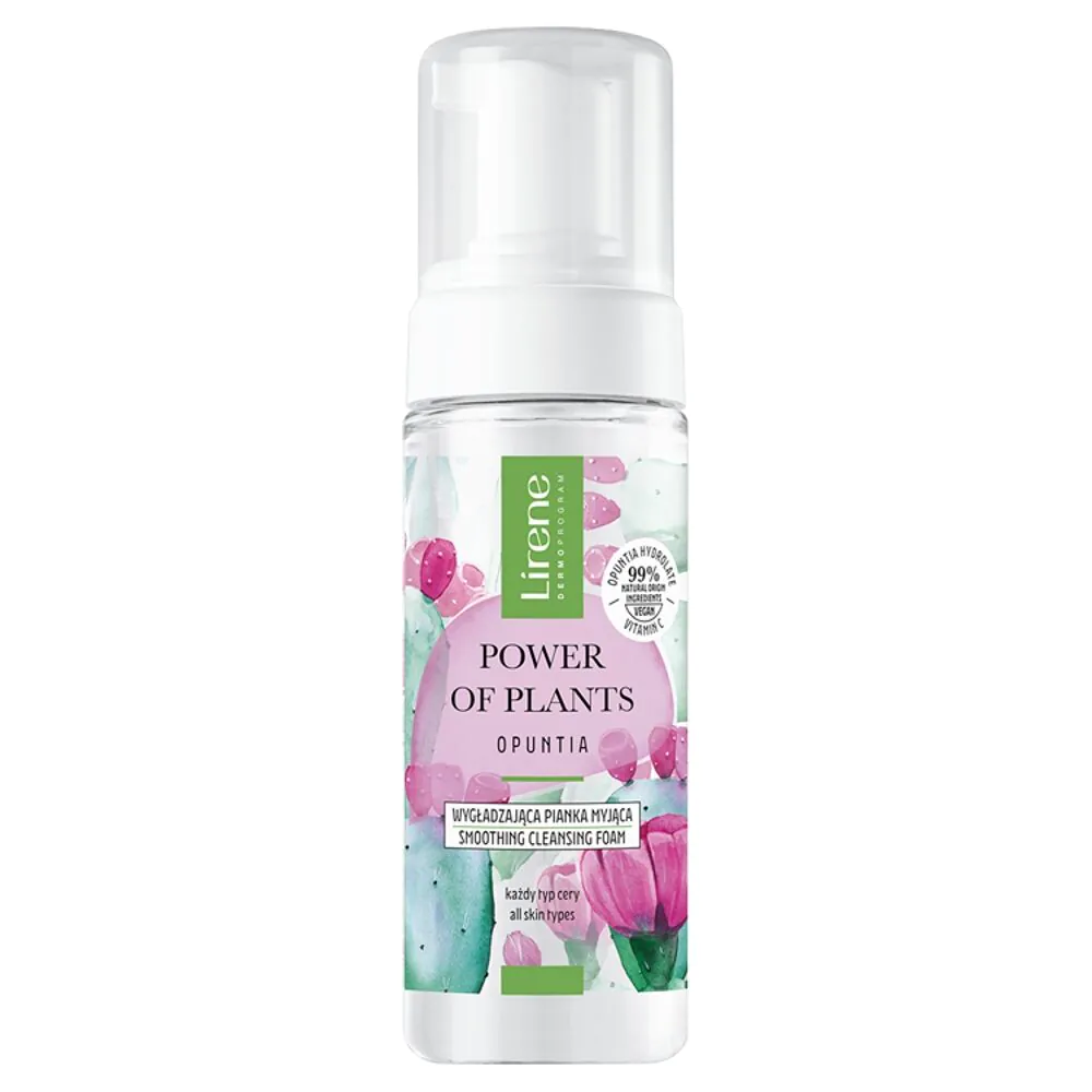 Lirene Power Of Plants Opuncja Wygładzająca pianka Myjąca