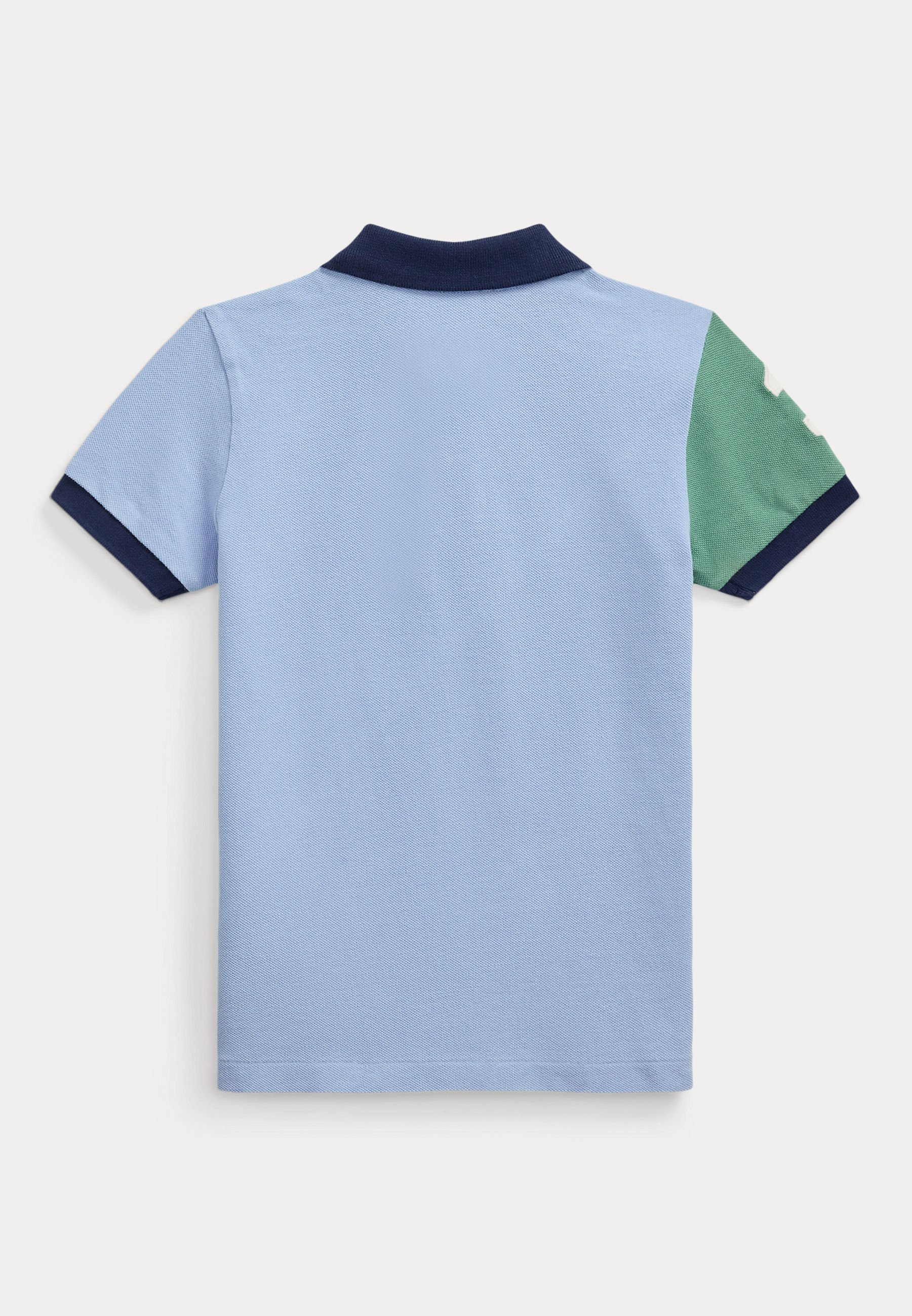 Polo Ralph Lauren BIG PONY COTTON MESH POLO SHIRT - Polo - chambray blu multi