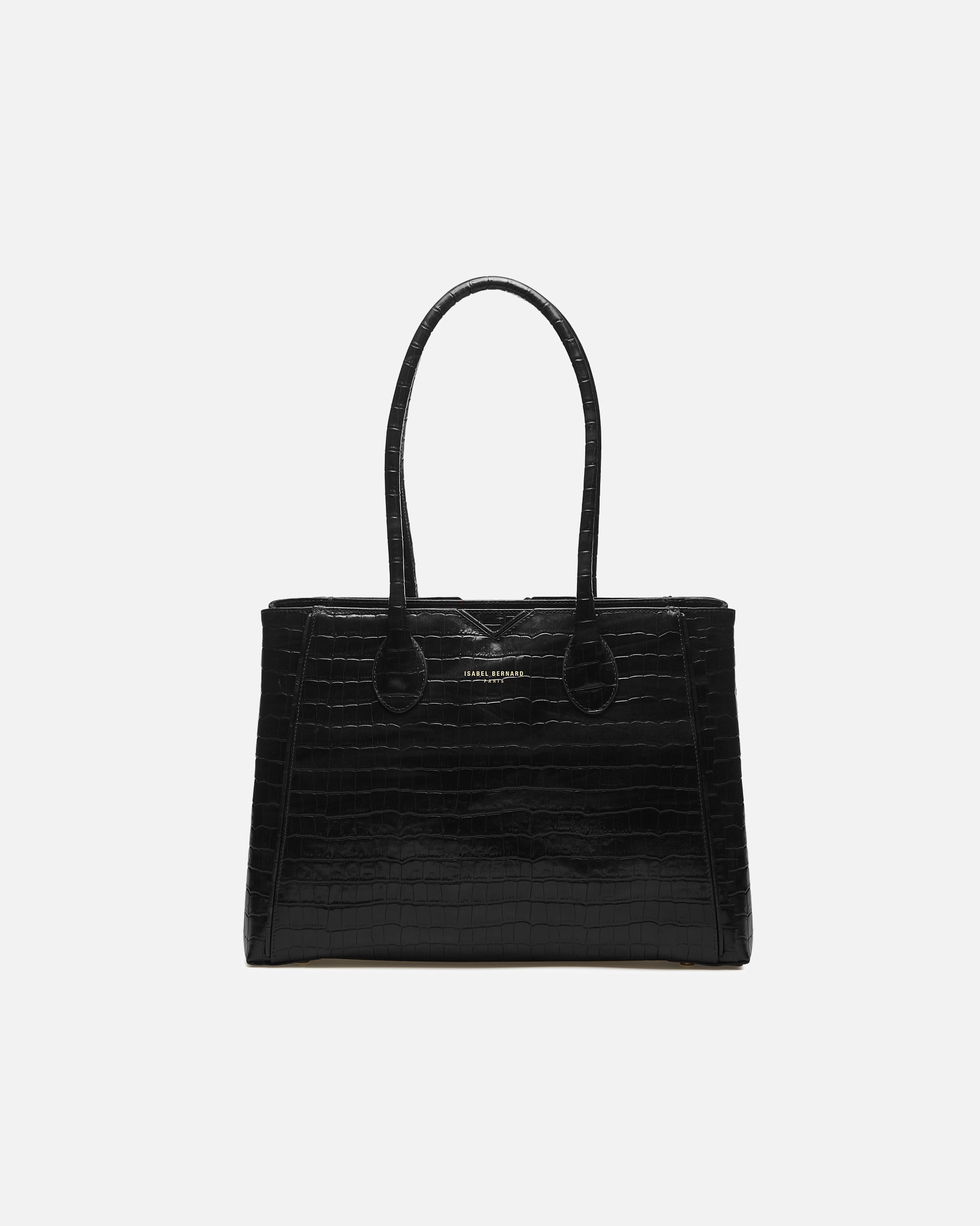 Sac à main Isabel Bernard Honoré Cloè noir - cuir de vachette - Honoré Cloè