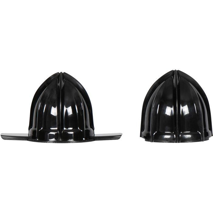 Exprimidor eléctrico de cítricos - LIVOO - DOD210 - 40 W - 1 cono grande y 1 cono pequeño - Acero inoxidable / Negro