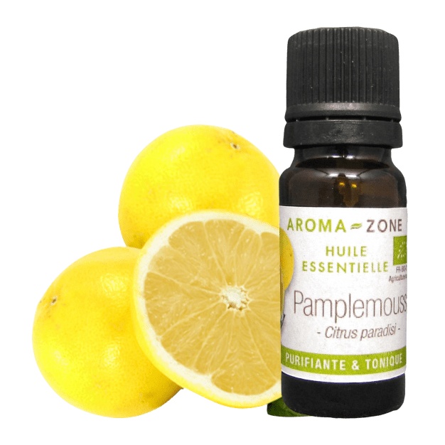 Aceite esencial de pomelo blanco orgánico 10 ml