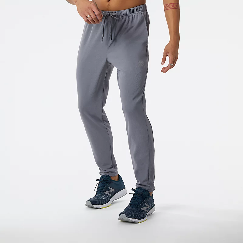 Pantaloni de trening NB Tech Training Knit pentru bărbați - GUNMETAL