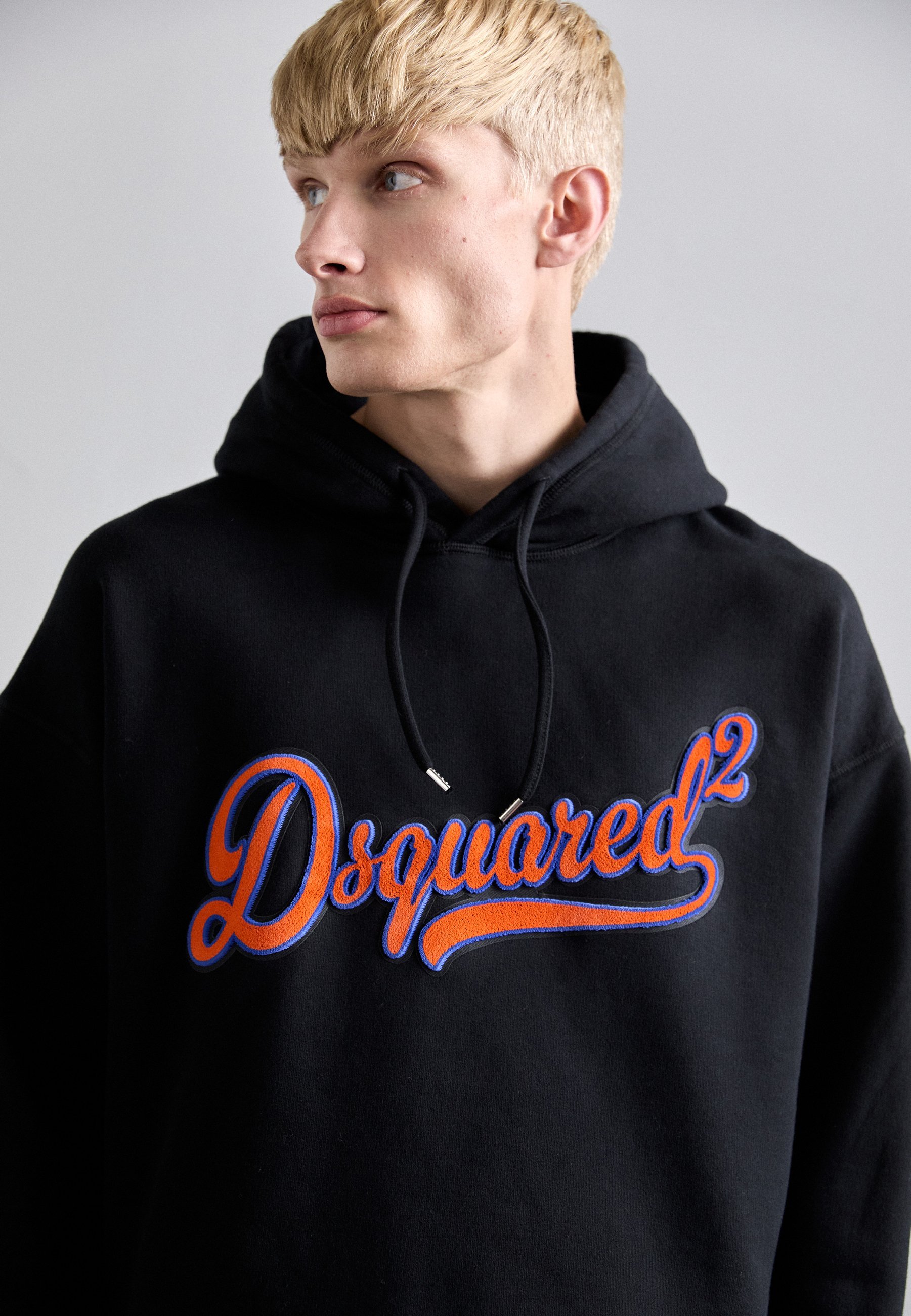 Sweat à capuche Dsquared2 RELAX FIT - Noir