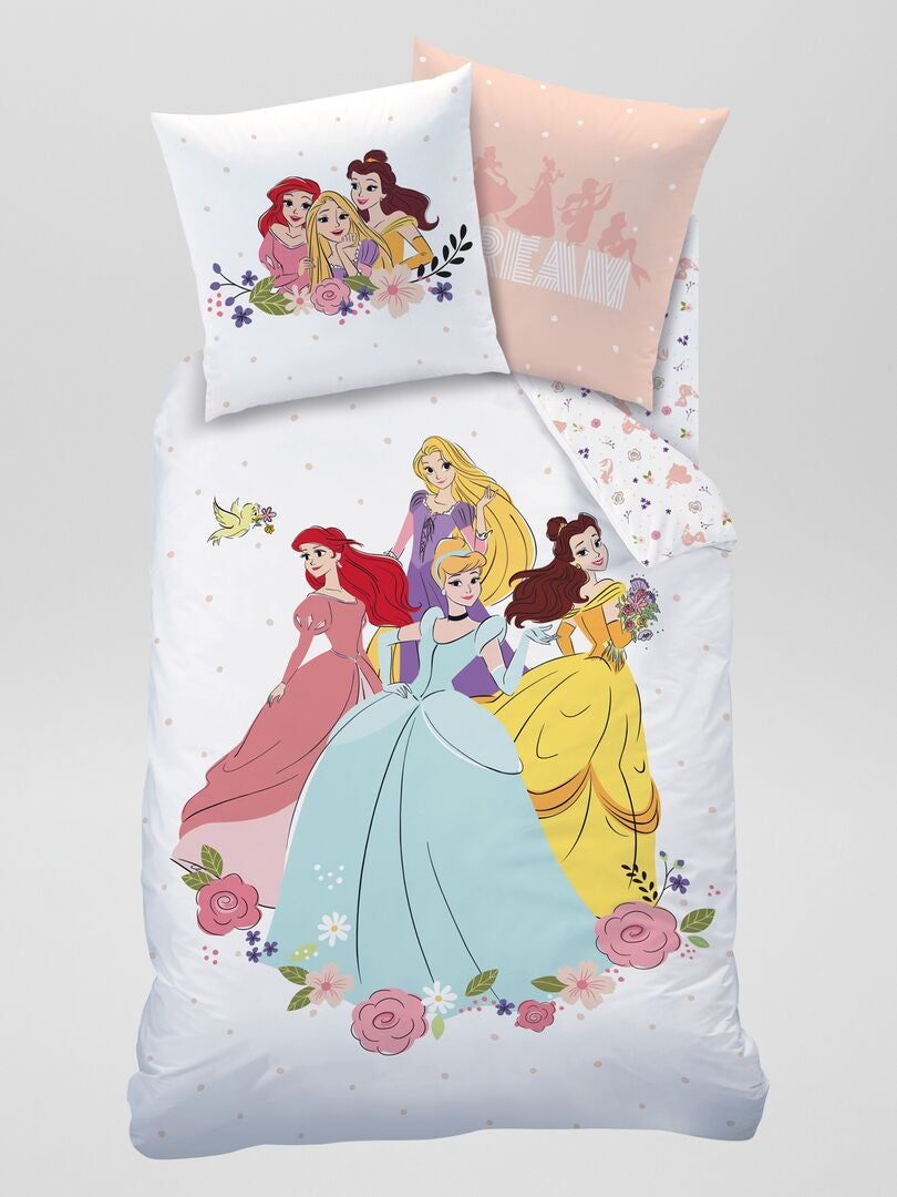 Beddenset - 'Prinsessen' - Eenpersoons - BEIGE
