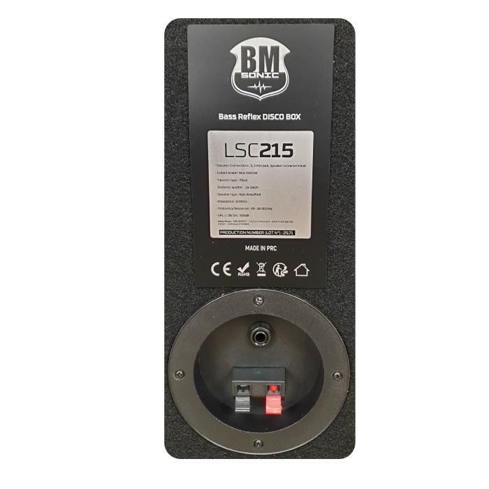 Enceinte passive - BM SONIC - LSC215 - 2x15