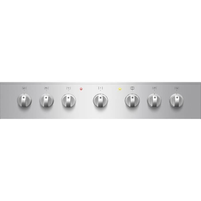 AMICA ACV6003S Ceramic Cooktop 60x60 cm Silver