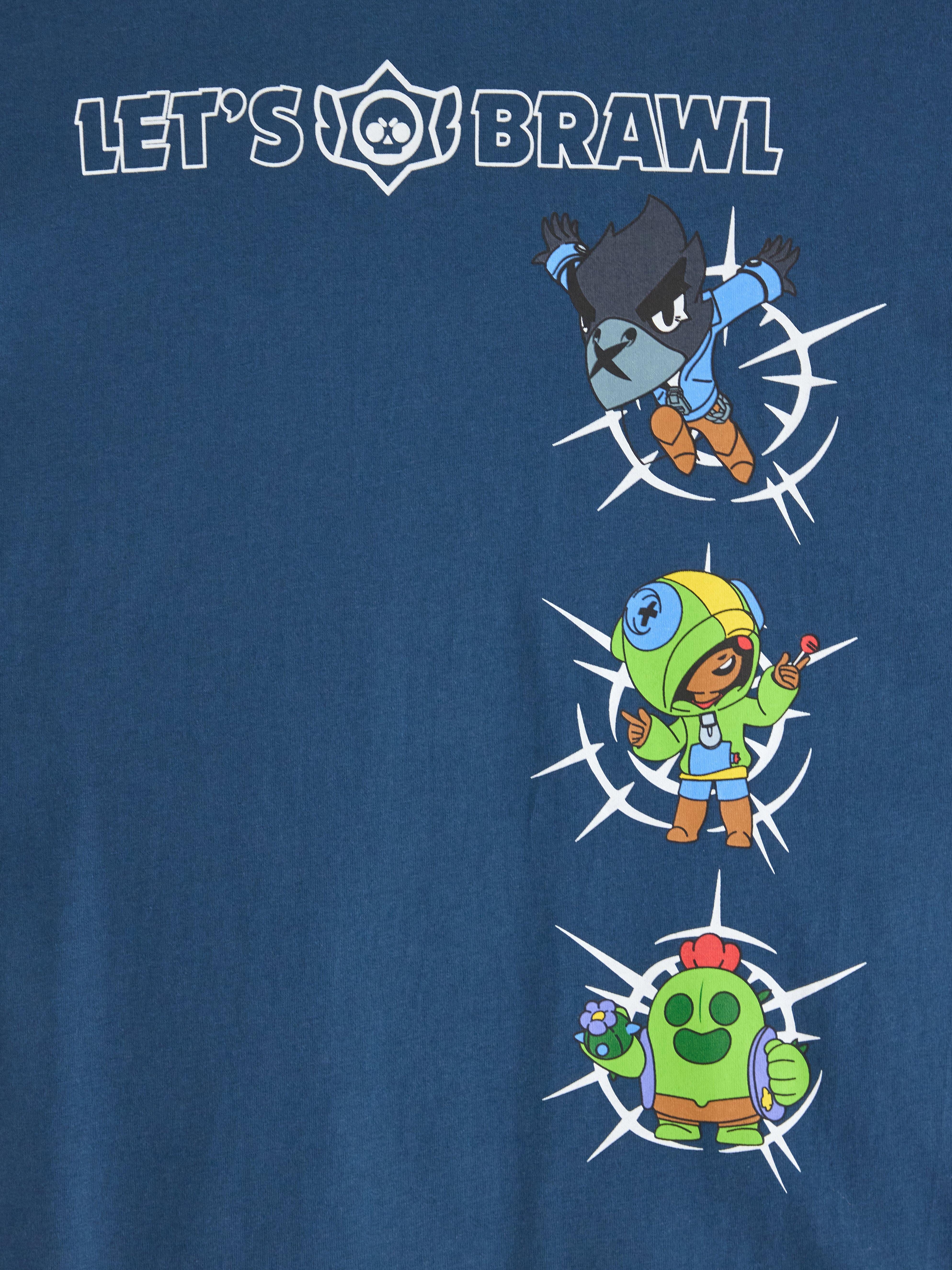 Camiseta Brawl Stars Azul Escuro