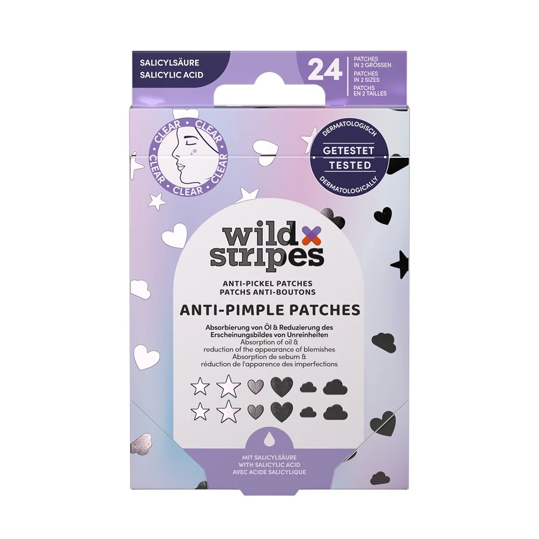 Patches Anti-Pimple Patches - Salicylic Acid - Tratt.viso 24 ore antimperfezioni, Maschera Purificante viso, Cerotti Purificanti