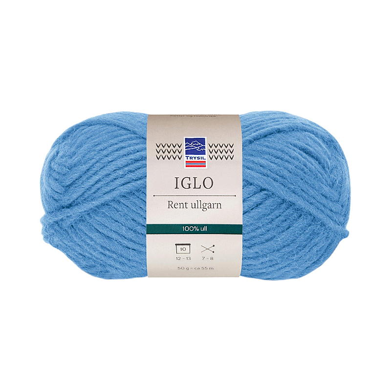 Hilo Iglo azul hielo