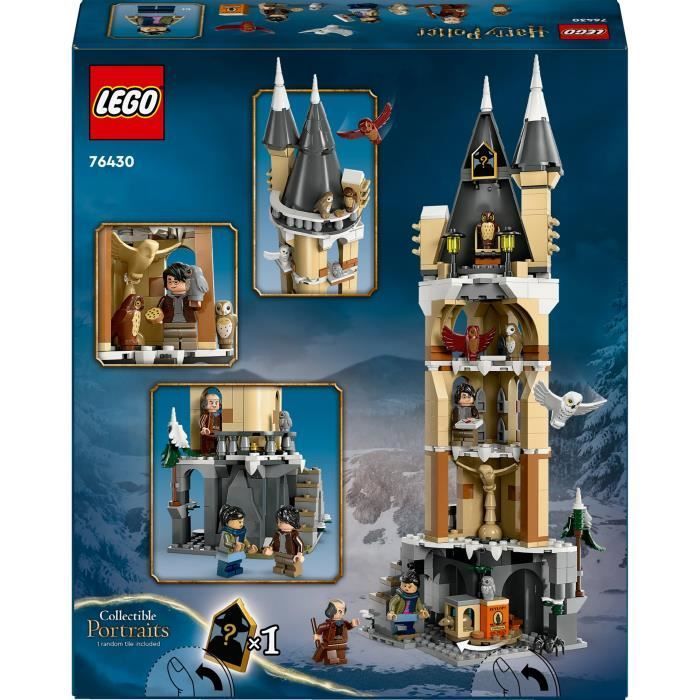 LEGO Harry Potter 76430 La Volière du Château de Poudlard, Jouet d'Animaux pour Enfants