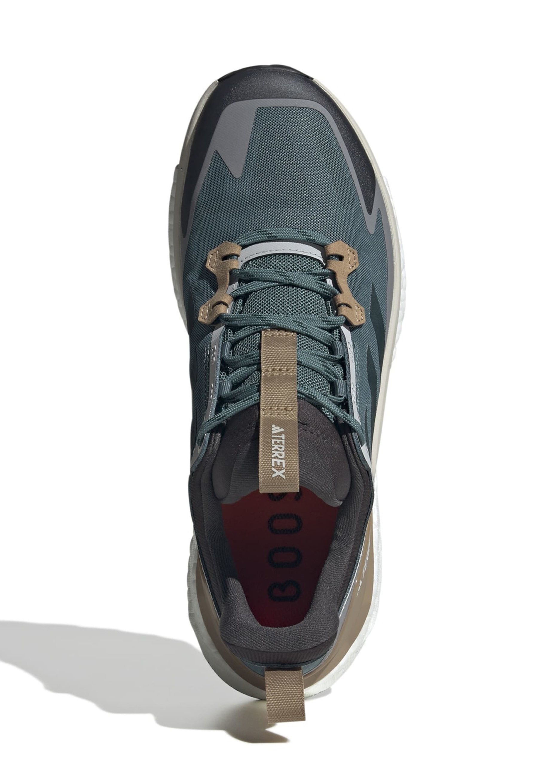 Adidas Terrex FREE LOW - Scarpe da trekking - usate, verde acqua, aurora, edera, grigio, tre