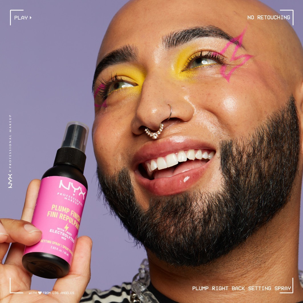 NYX Professional Makeup Fixing Spray – putlios apdailos purškiklis, 60 ml