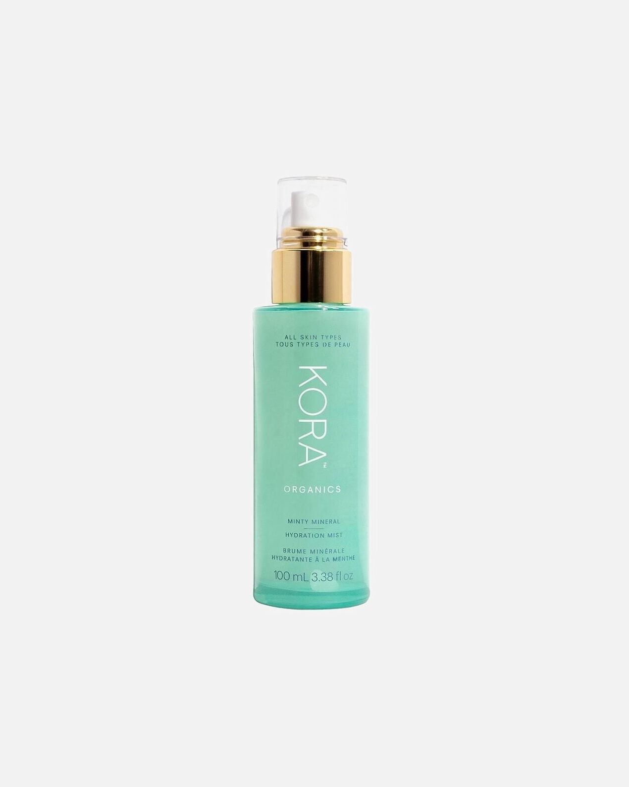 KORA Organics Sprej za lice s mirisom mente i mineralnom hidratantnom maglicom - 100 ml