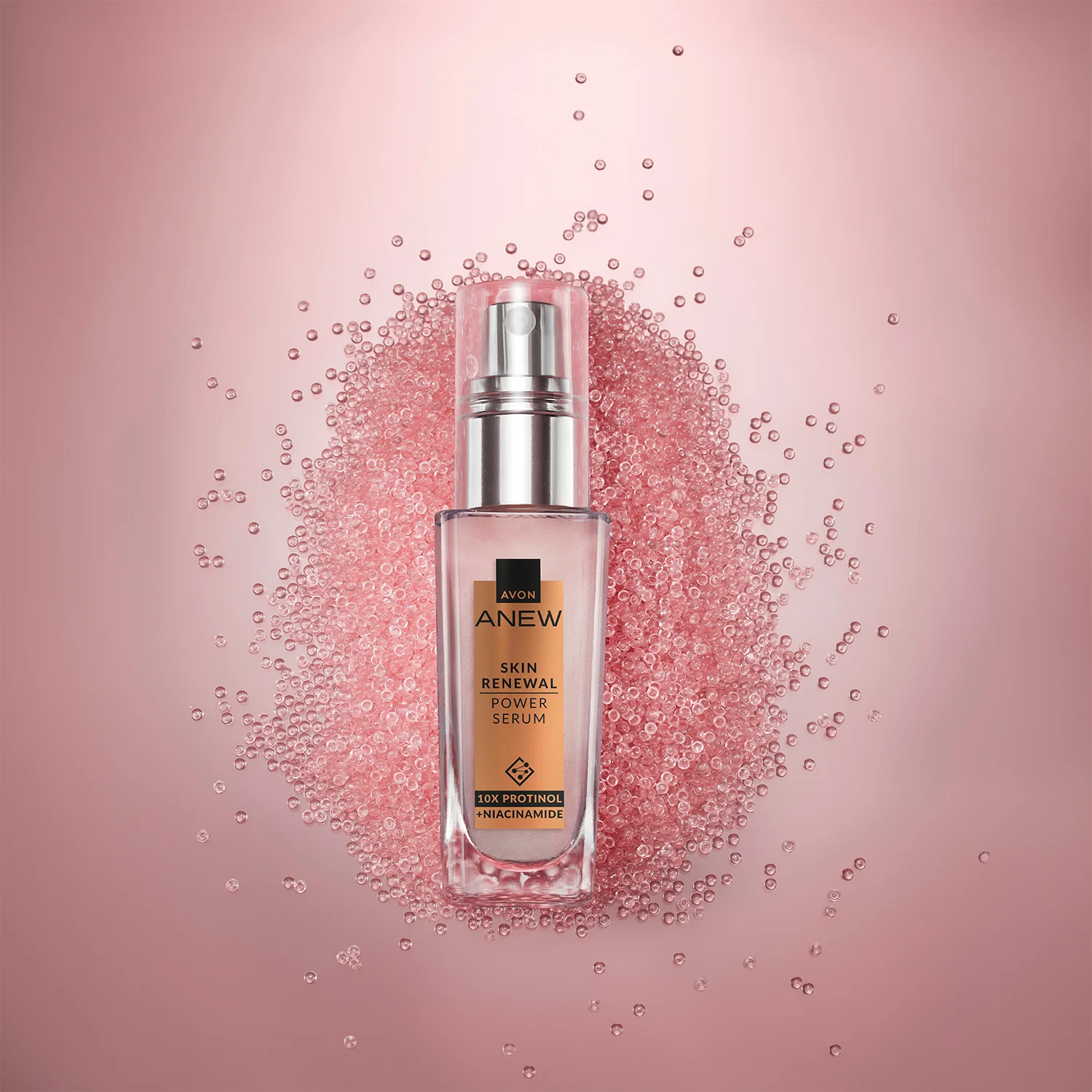 Facial Care Siero Skin Renewal Power Anew - Siero viso idratante, Siero viso antirughe