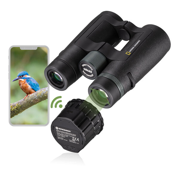 Trueview binoculars with 2K HD Wi-Fi camera