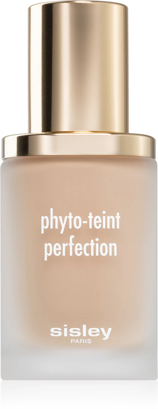 Sisley Phyto-Teint Perfection foundation met hoge dekking voor een verhelderend en gladmakend effect.