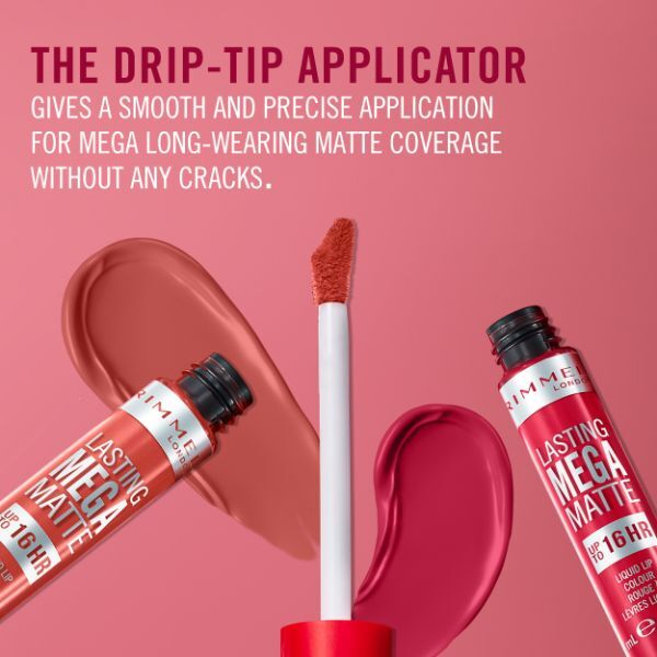 Rimmel Lasting Mega Matte rtěnka 200ÿPink Blink