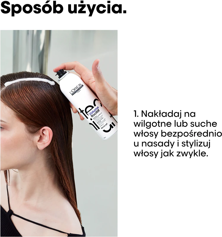 L'Oréal Professionnel Tecni.Art Volume Rootlift Haarschaum, der Volumen vom Ansatz an verleiht