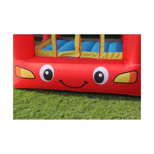 Château gonflable - Voiture sauteuse - Piscine à balles 210 x 205 x 200 cm