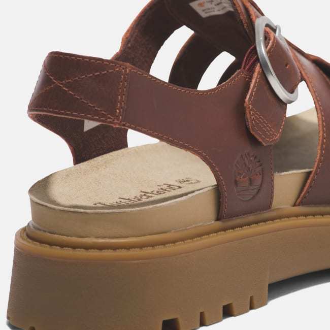 Sandalo Fisherman Clairemont Way da Donna in                rosso scuro