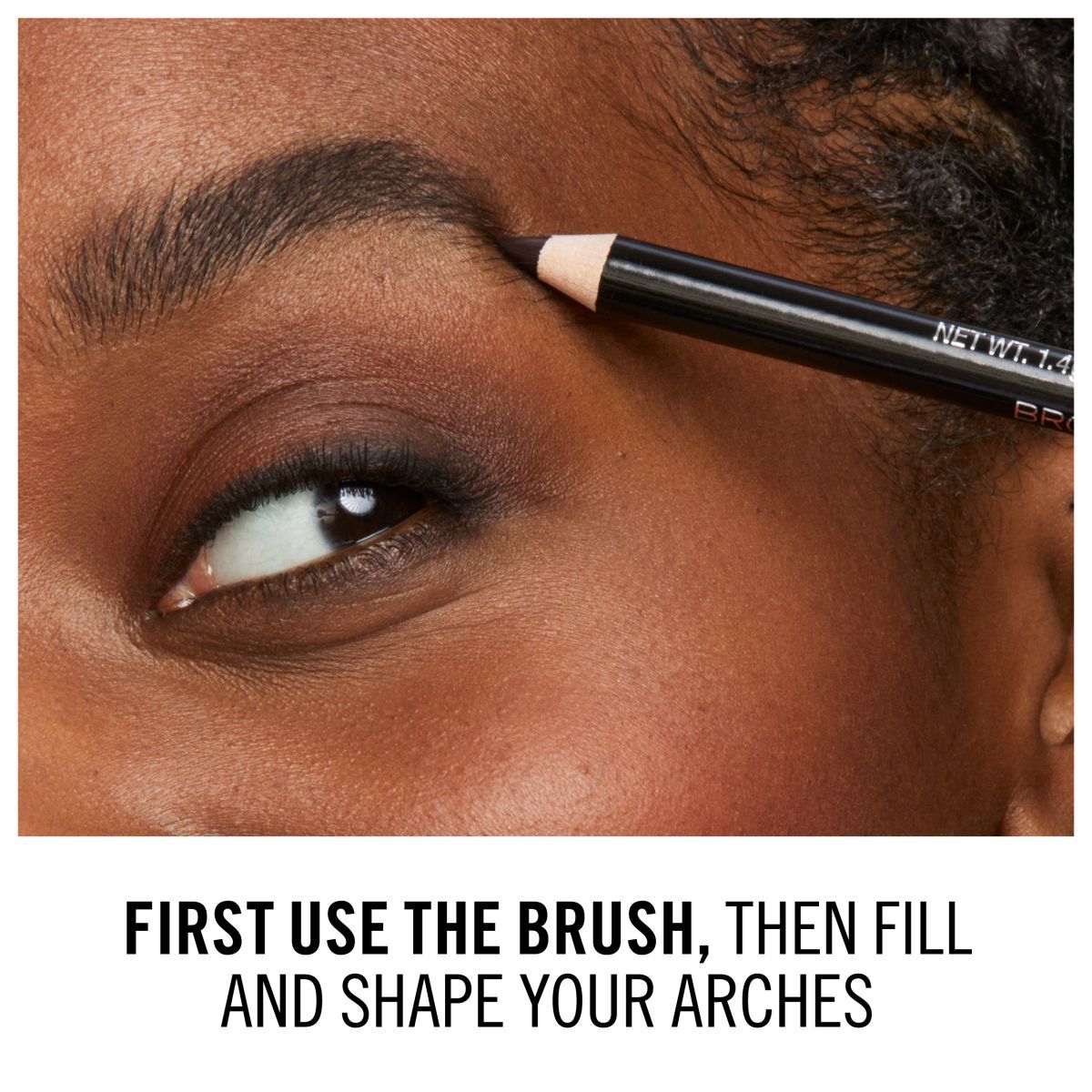 Rimmel uzacu zīmulis tumši brūns 001 1g Professional