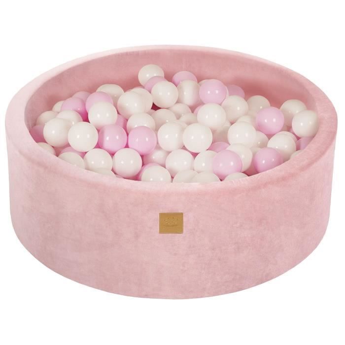 Ball Pit - MeowBaby - Powder Pink - 90x30cm - Hypoallergenic - CE Certified